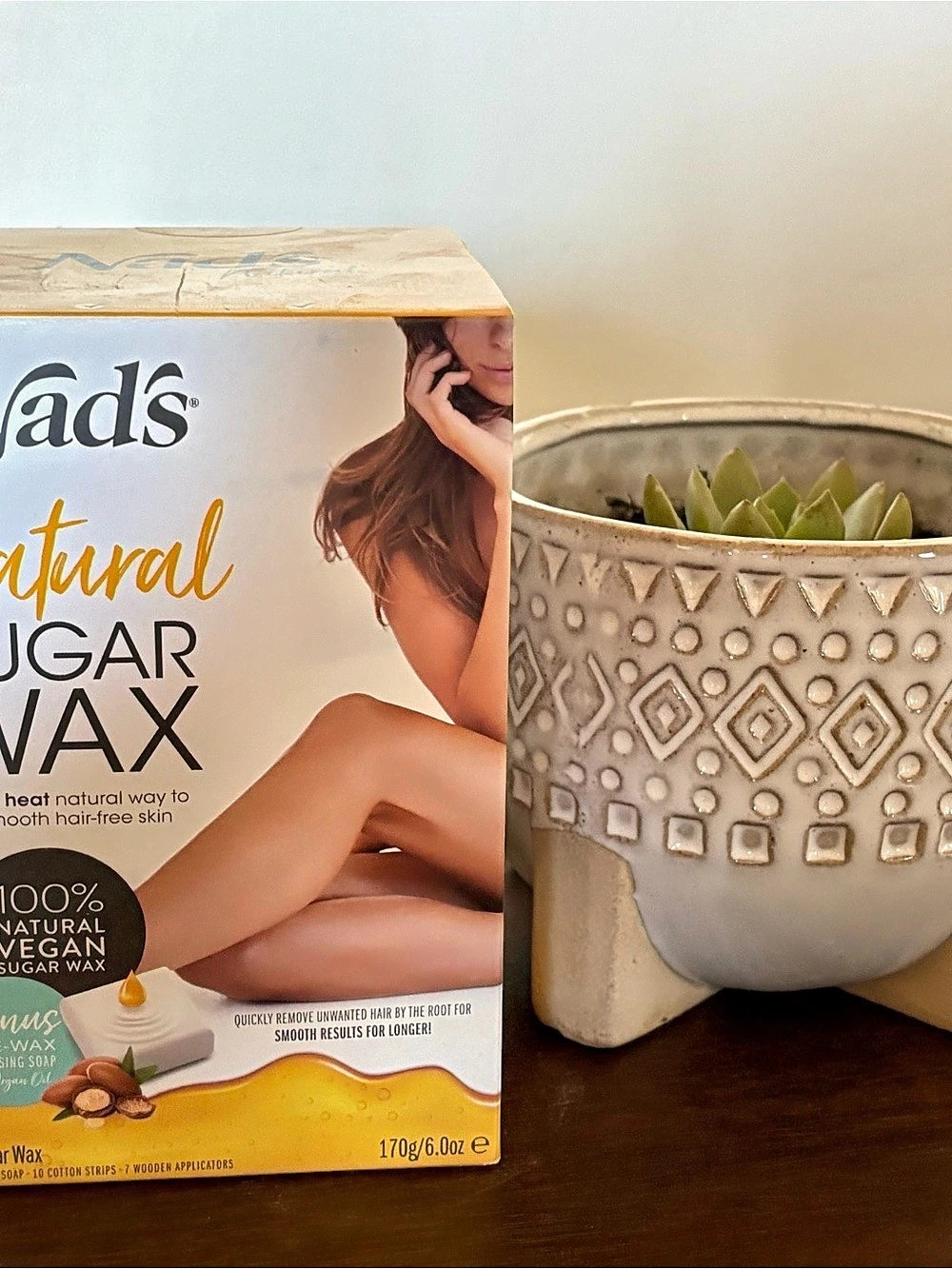 Nad's Natural Sugar Wax Kit Hair Removal NWT